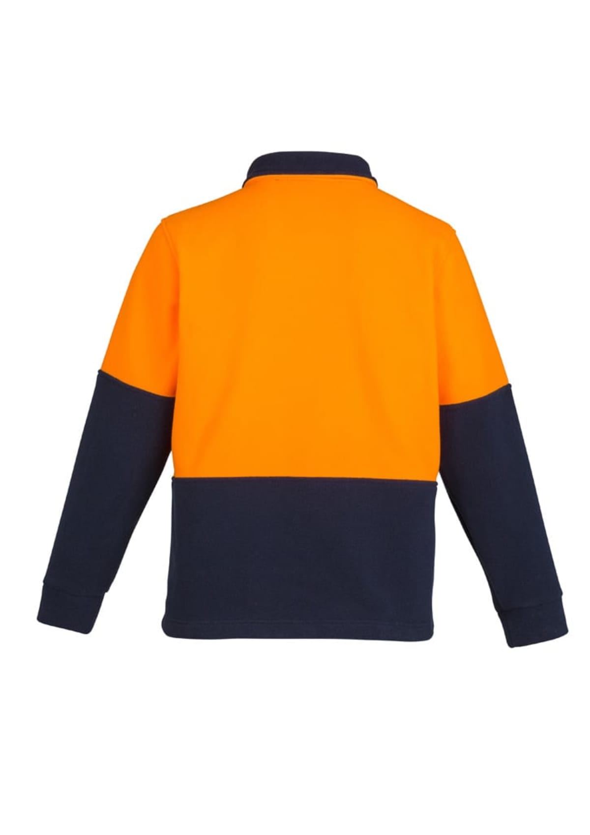 Unisex Hi Vis 1/2 Zip Polar Fleece Pullover