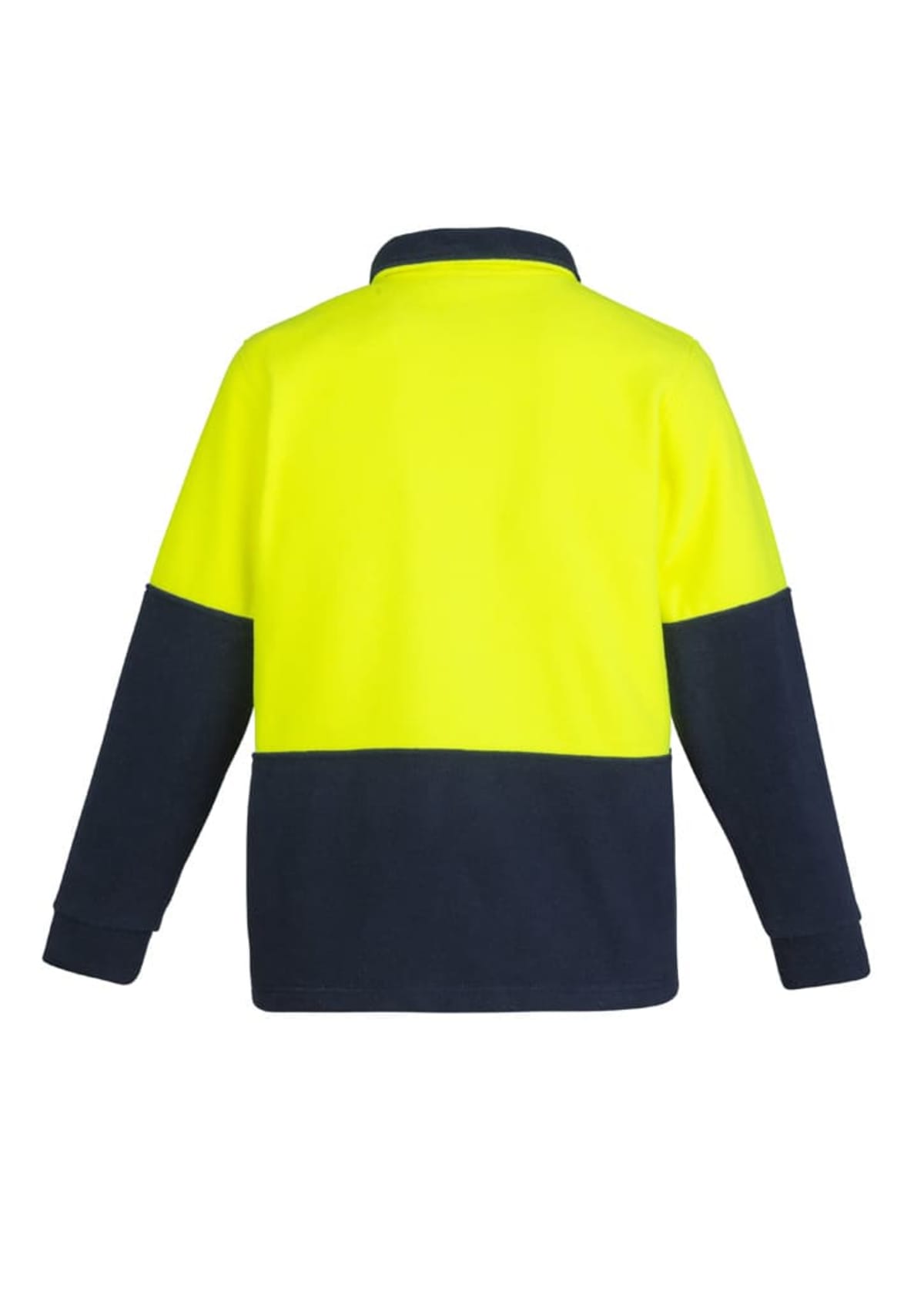 Unisex Hi Vis 1/2 Zip Polar Fleece Pullover