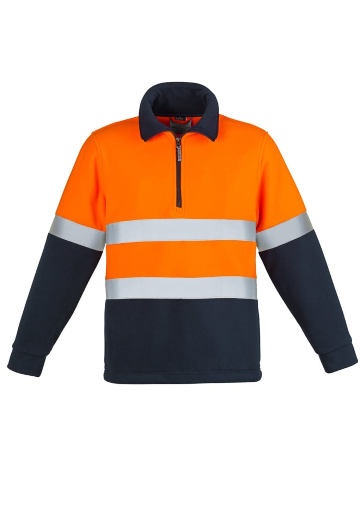 Unisex Hi Vis Polar Fleece Pullover - Hoop Taped