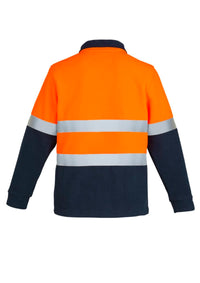 Unisex Hi Vis Polar Fleece Pullover - Hoop Taped