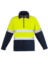 Unisex Hi Vis Polar Fleece Pullover - Hoop Taped