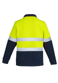 Unisex Hi Vis Polar Fleece Pullover - Hoop Taped