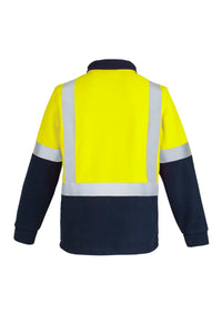 Unisex Hi Vis Polar Fleece Pullover - Shoulder Taped
