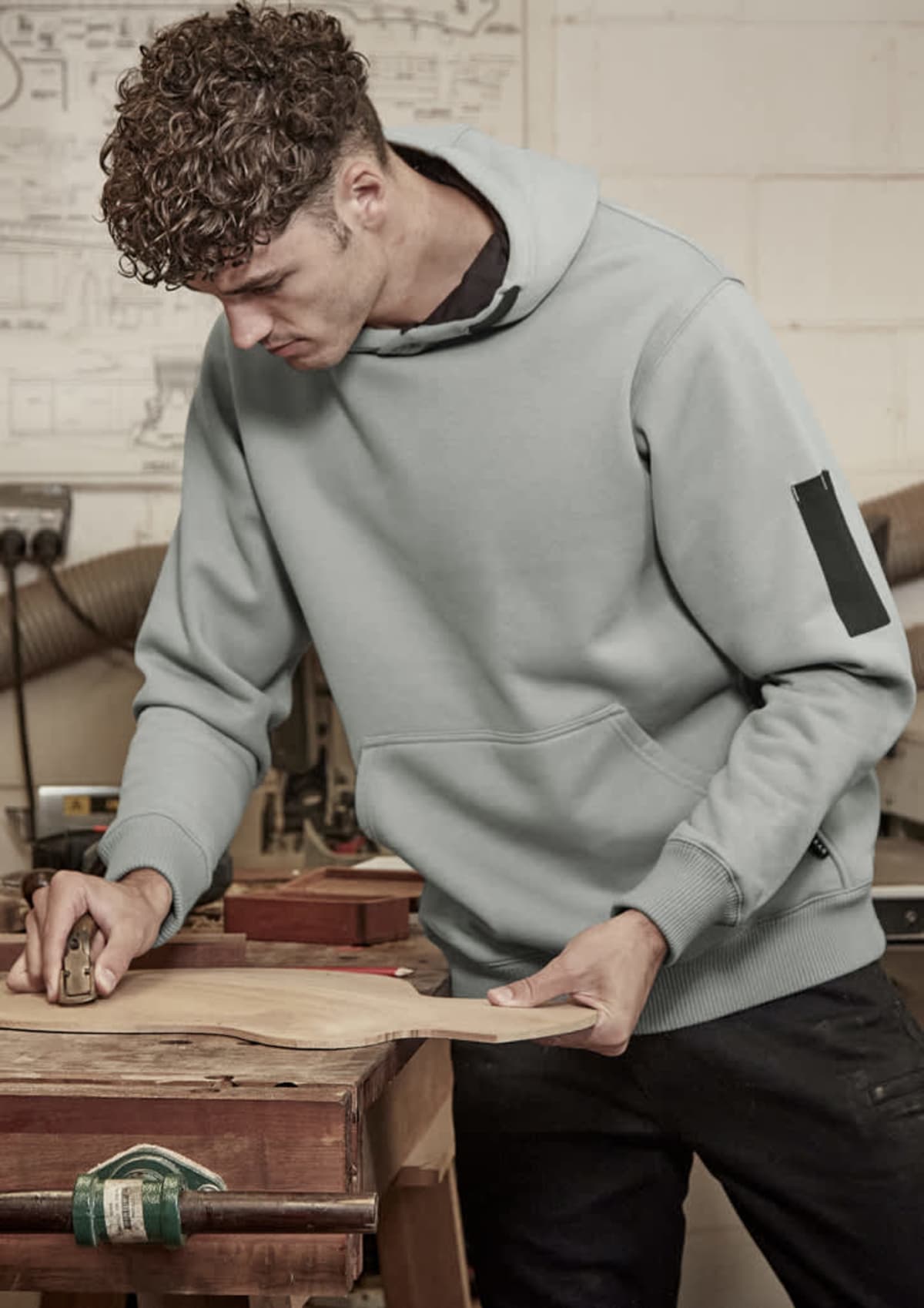Unisex Multi-Pocket Hoodie