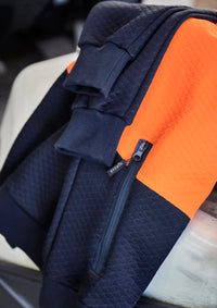 Unisex Hi Vis Textured Jacquard Hoodie