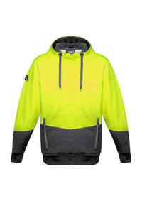 Unisex Hi Vis Textured Jacquard Hoodie