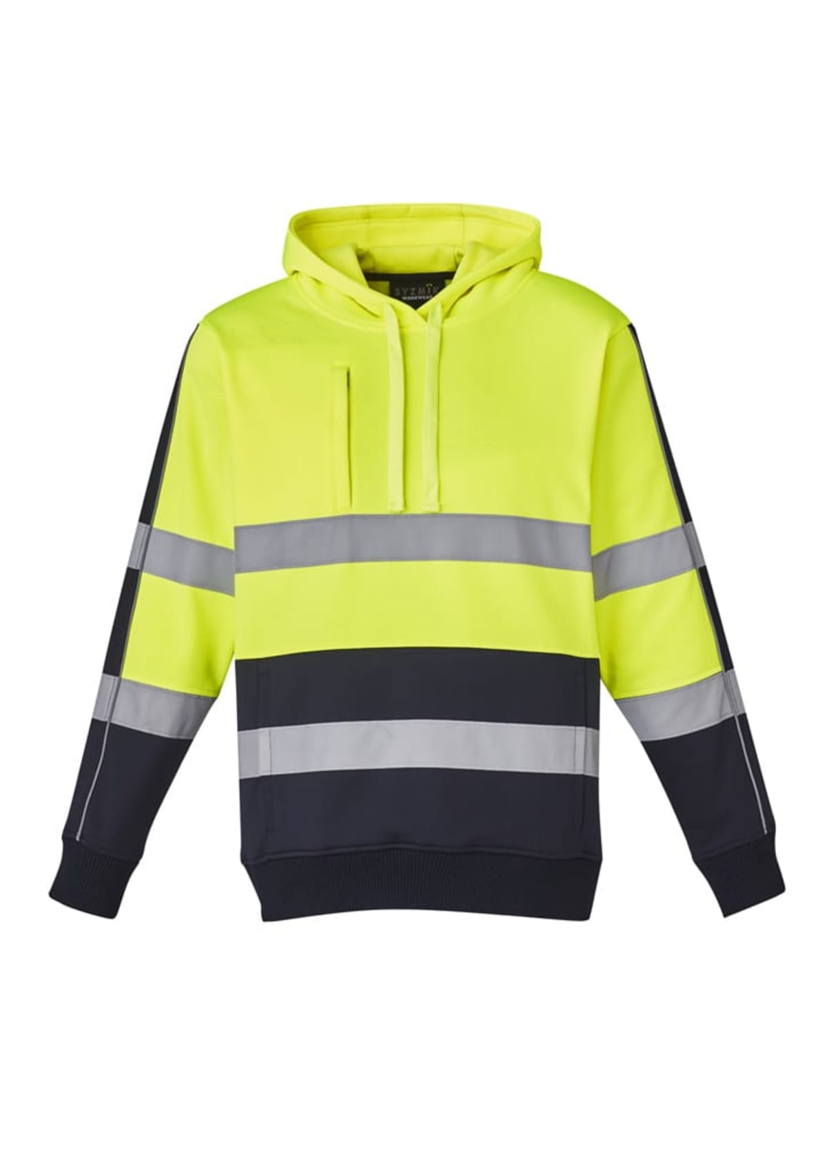 Unisex Hi Vis Stretch Taped Hoodie
