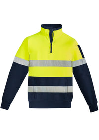 Unisex Hi Vis 1/4 Zip Pullover - Hoop Taped