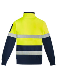Unisex Hi Vis 1/4 Zip Pullover - Hoop Taped