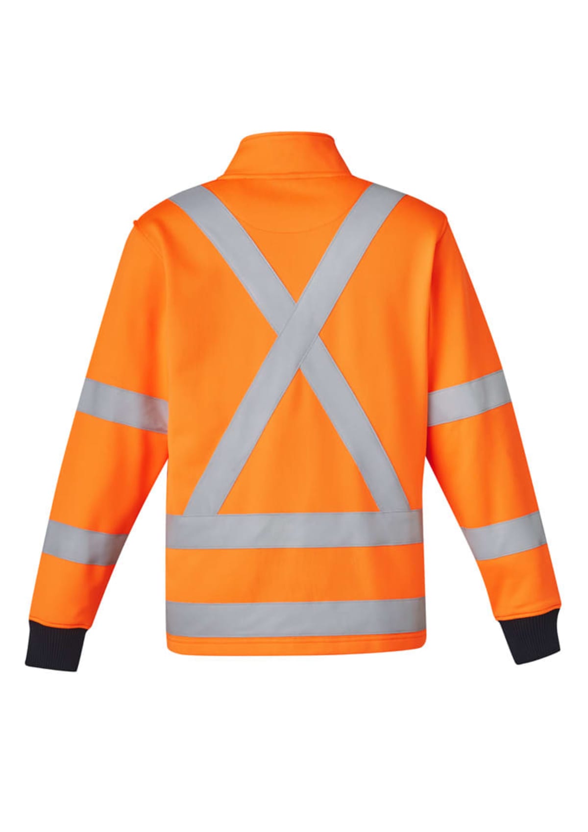 Unisex Hi Vis X Back Rail Jumper