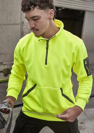 Unisex Streetworx Water Resistant 1/4 Zip Pullover