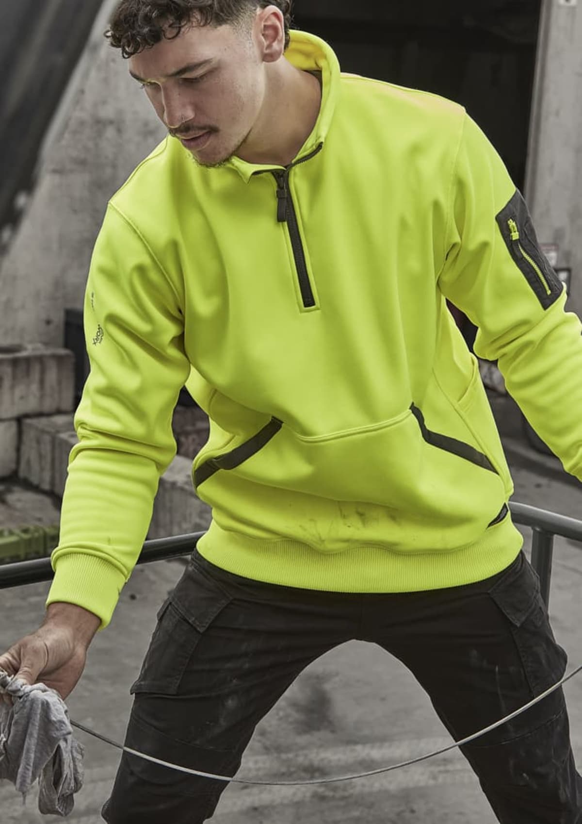 Unisex Streetworx Water Resistant 1/4 Zip Pullover