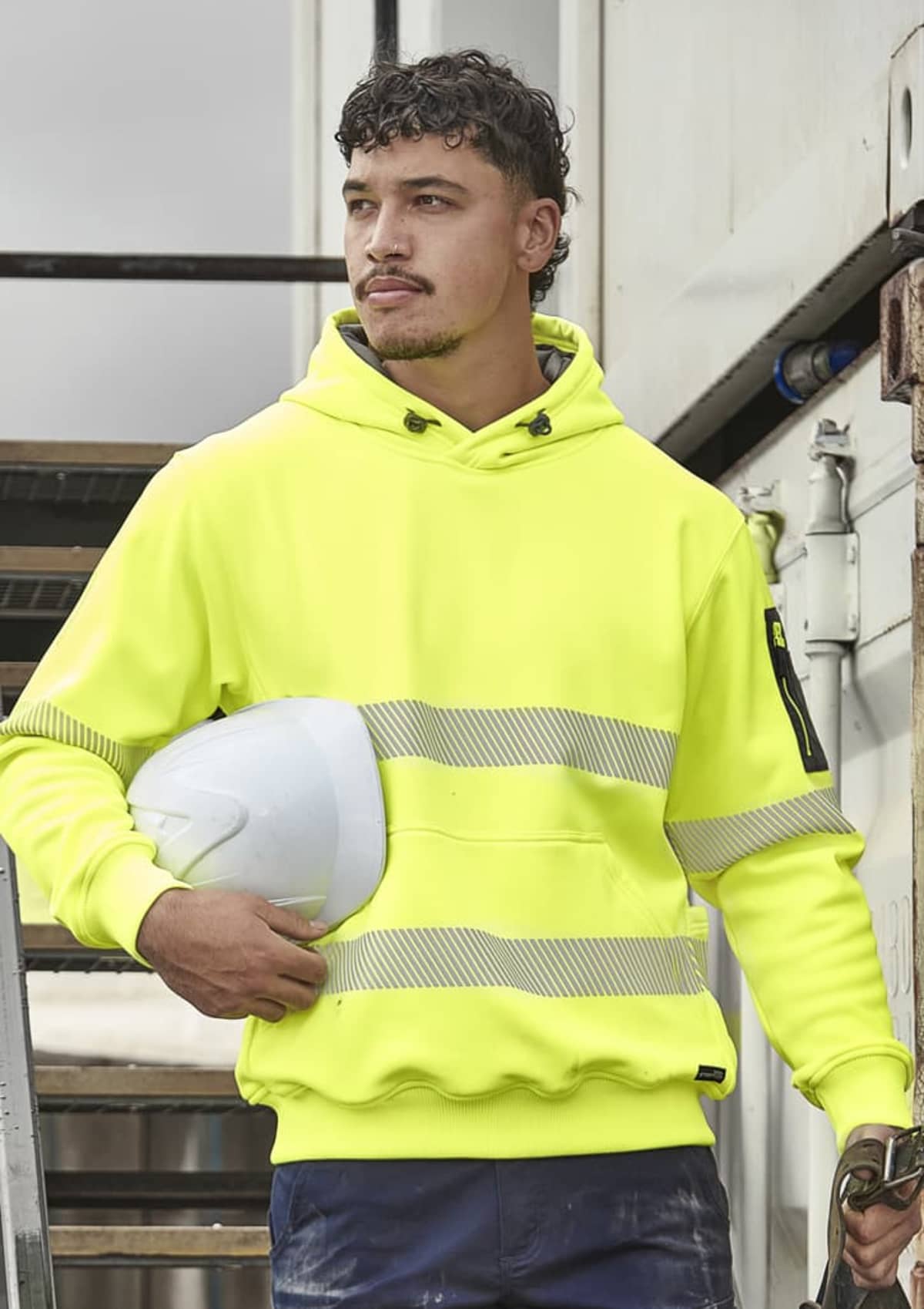 Unisex Streetworx Water Resistant Hoodie with Segmented Tape