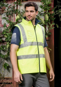 Mens Hi Vis Lightweight Waterproof Vest
