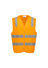 Unisex Hi Vis VIC Rail Zip Vest