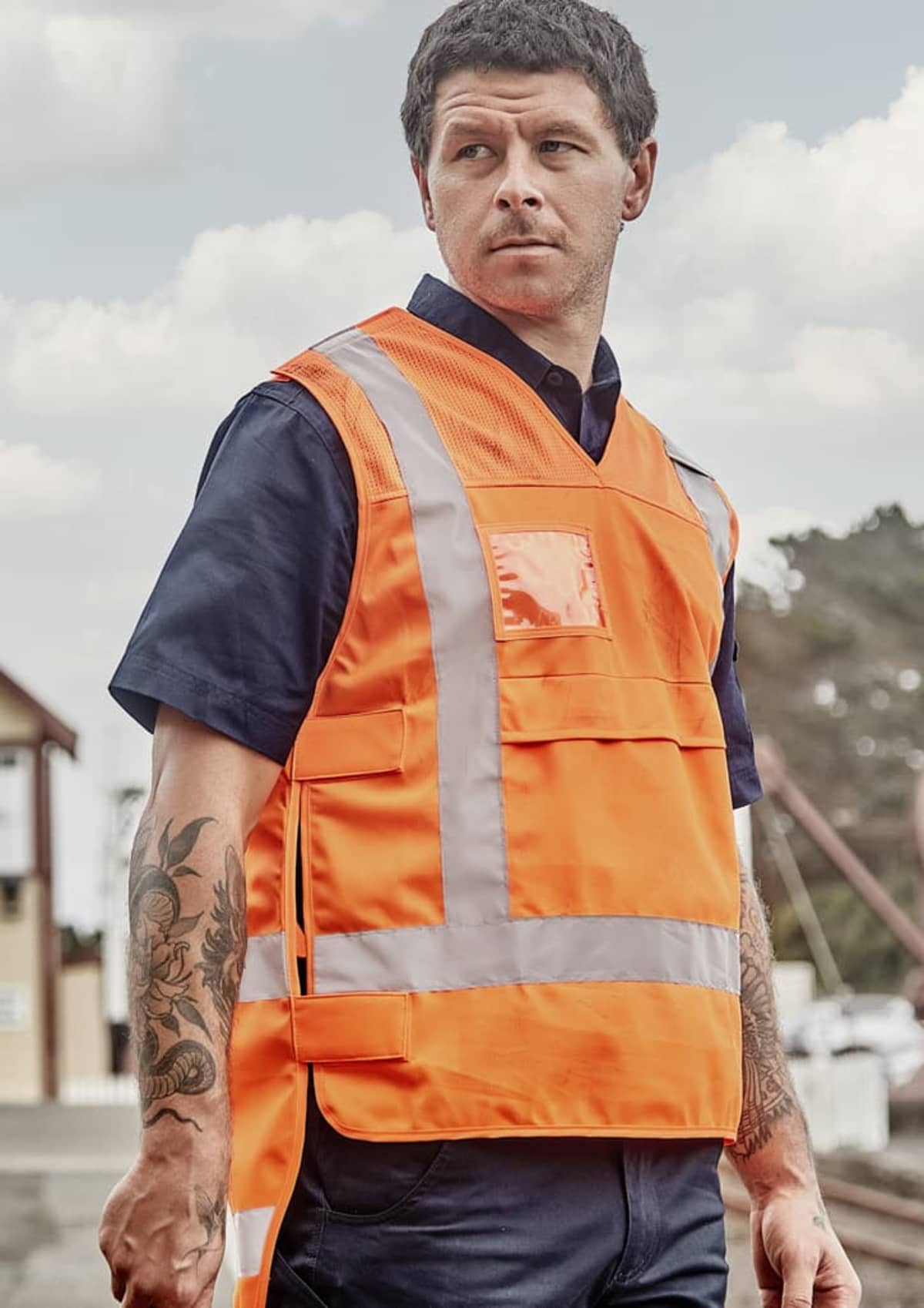 Unisex Hi Vis NSW Rail Vest