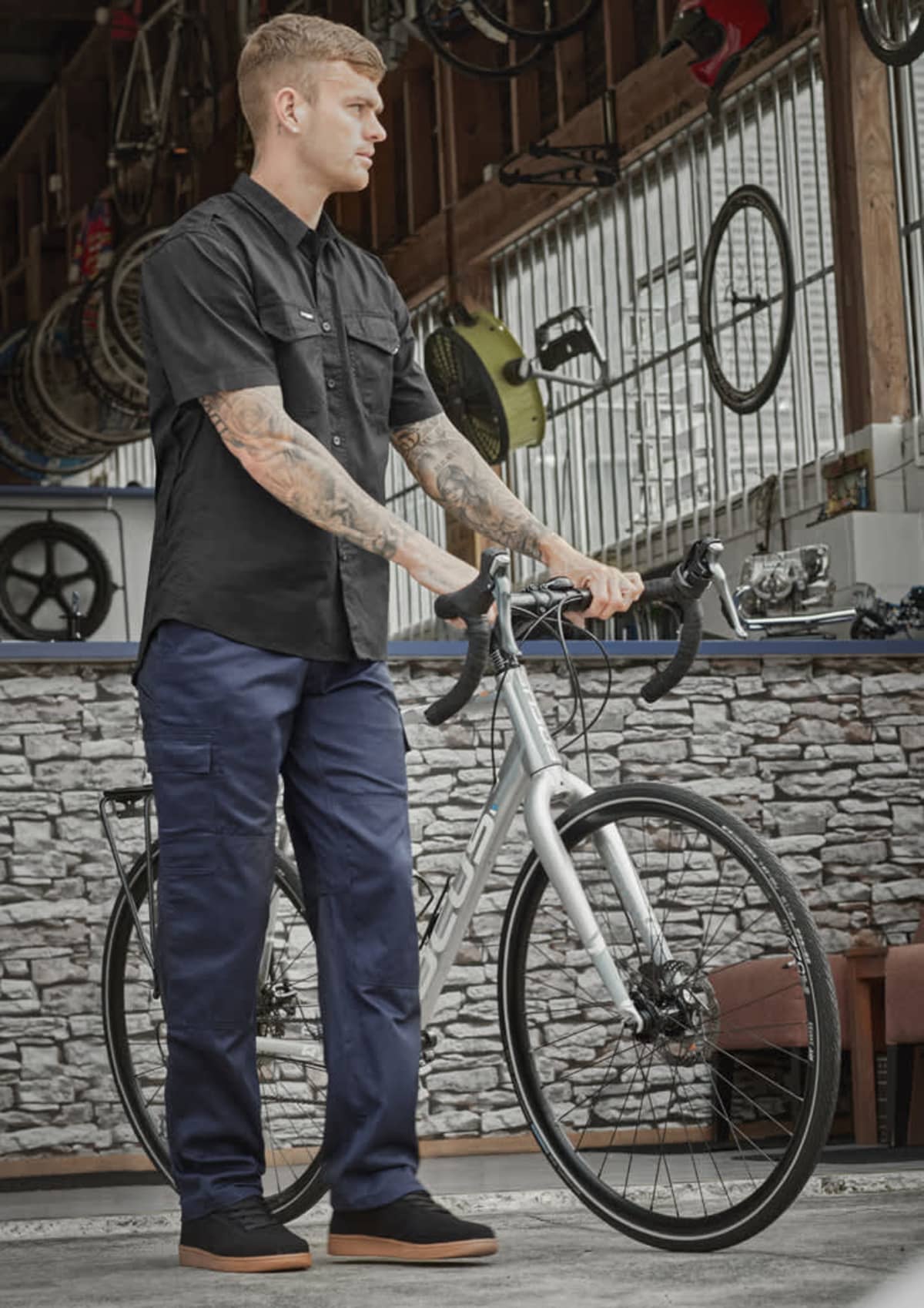 Mens Midweight Drill Cargo Pant (Regular)