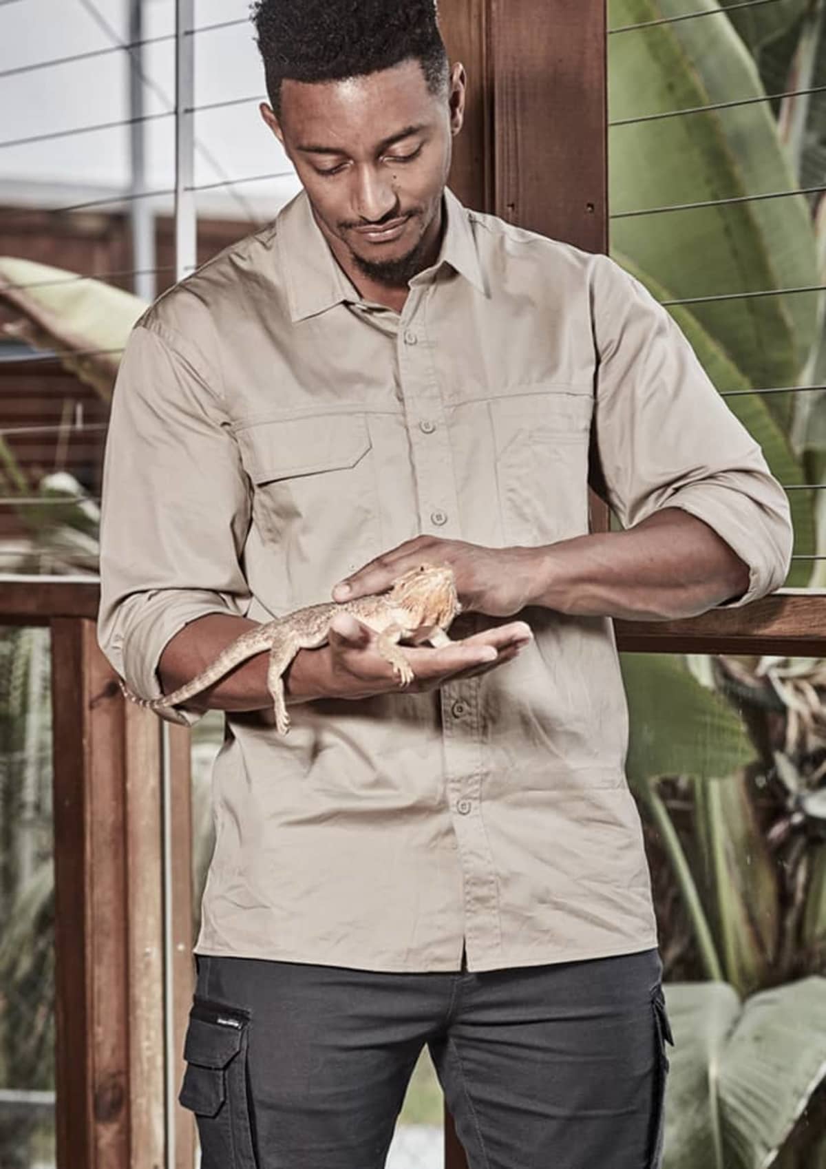 Mens Lightweight Tradie Long Sleeve Shirt
