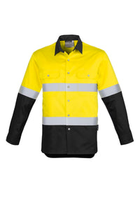Mens Industrial Long Sleeve Shirt - Hoop Taped