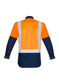 Mens Industrial Long Sleeve Shirt - Shoulder Taped