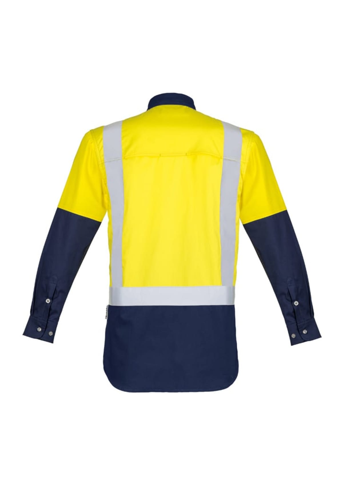 Mens Industrial Long Sleeve Shirt - Shoulder Taped
