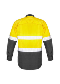 Mens Rugged Cooling Hi Vis Taped Long Sleeve Shirt