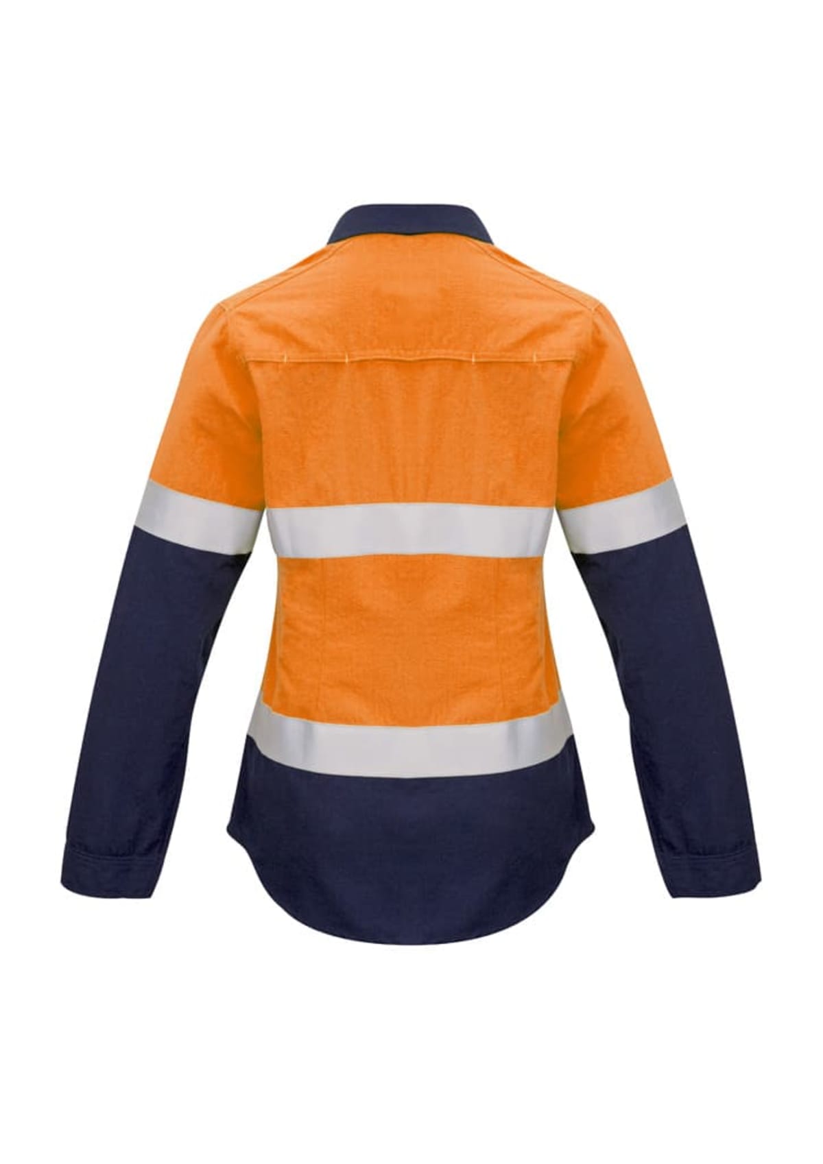 Womens FR Closed Front Hooped Taped Spliced Shirt