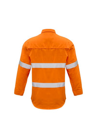 Mens FR Closed Front Hooped Taped Shirt