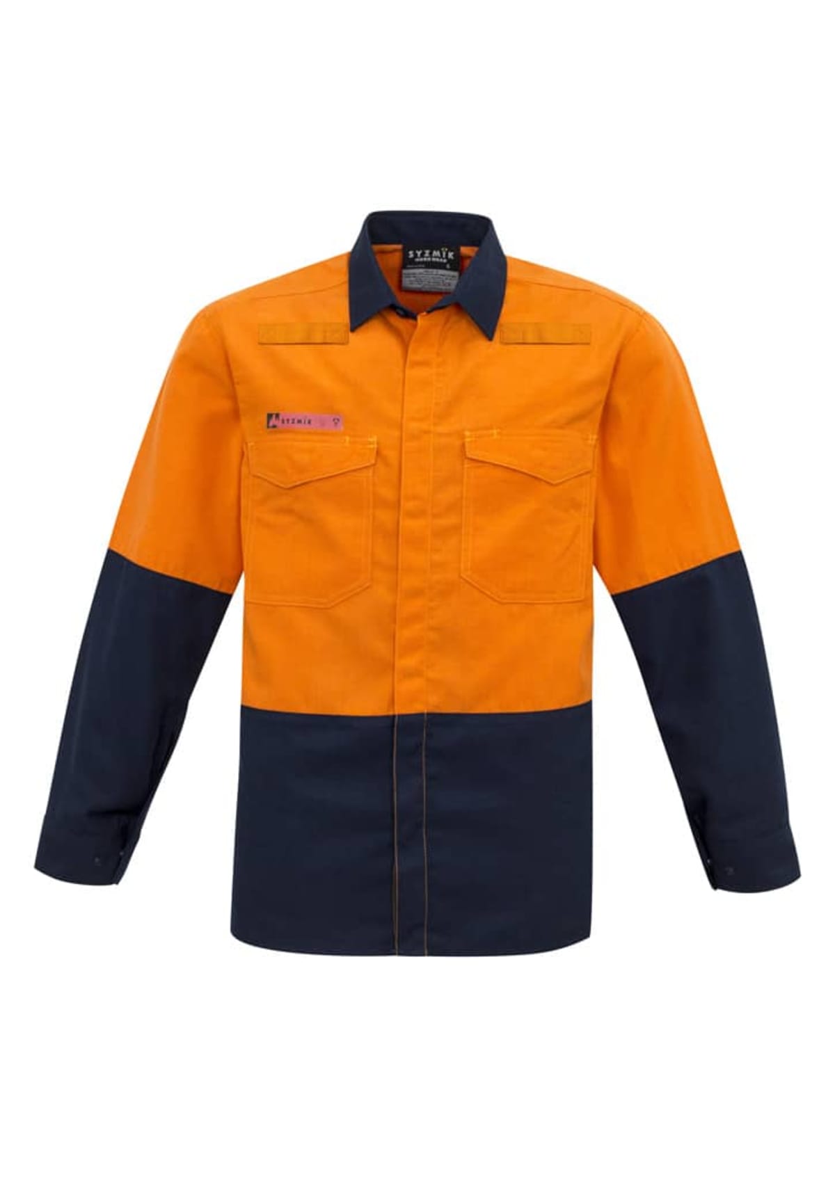 Mens Hi Vis Spliced Shirt