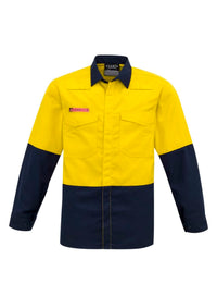 Mens Hi Vis Spliced Shirt