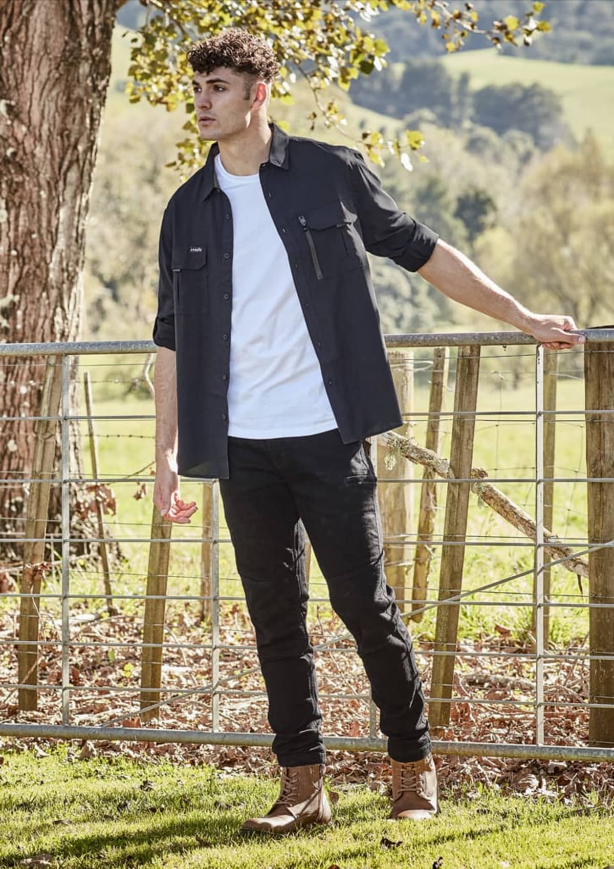 Mens Outdoor Long Sleeve Shirt