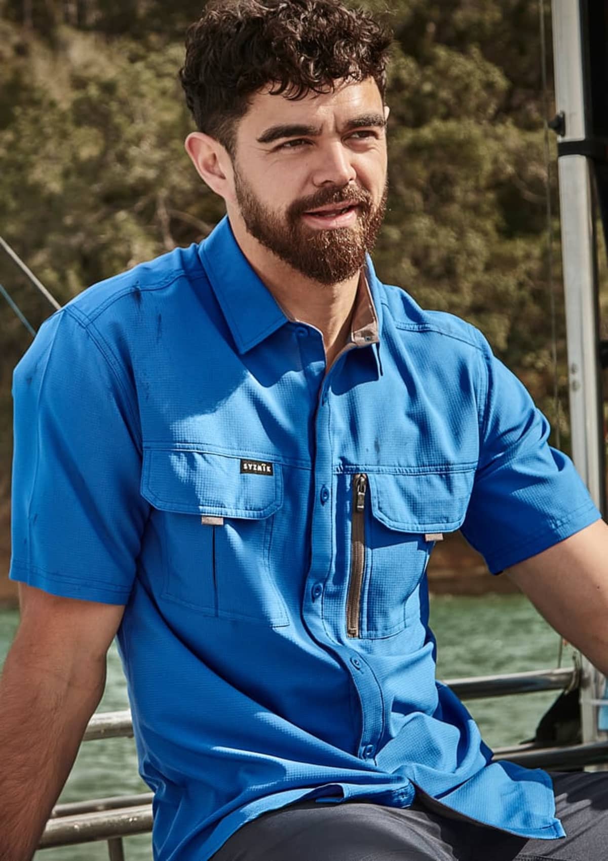 Mens Outdoor Short Sleeve Shirt