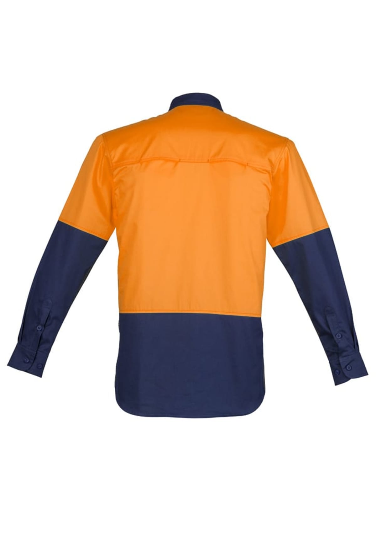 Mens Closed Front Long Sleeve Shirt