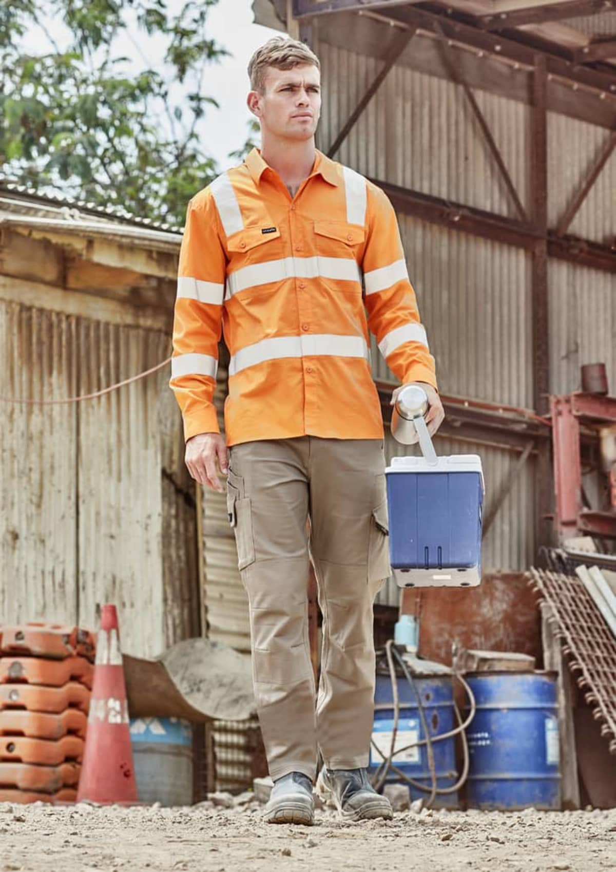 Mens Bio Motion VIC Rail Long Sleeve Shirt
