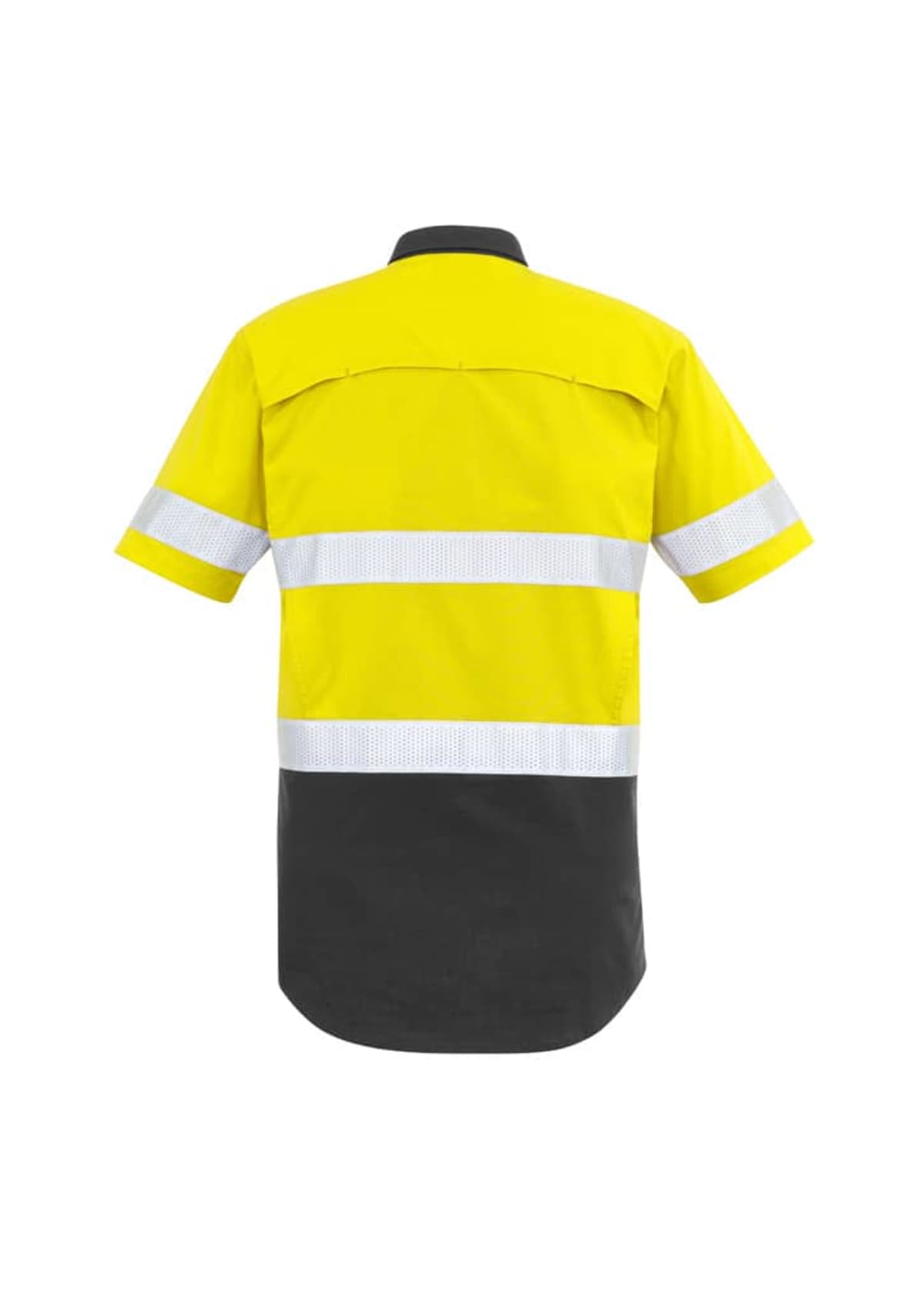 Mens Rugged Cooling Hi Vis Taped Short Sleeve Shirt