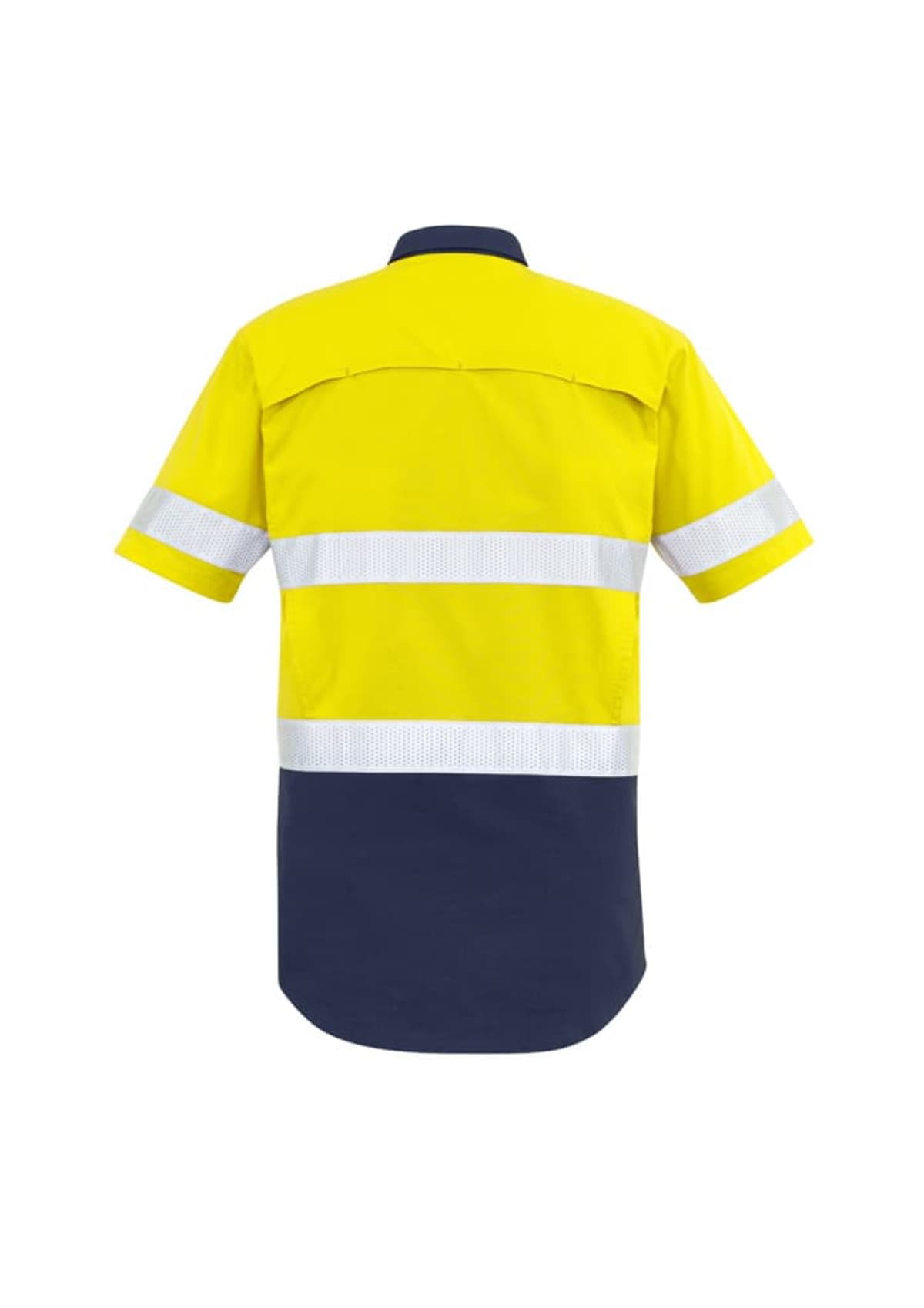 Mens Rugged Cooling Hi Vis Taped Short Sleeve Shirt
