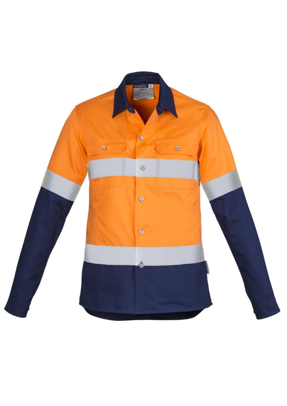 Womens Industrial Long Sleeve Shirt - Hoop Taped