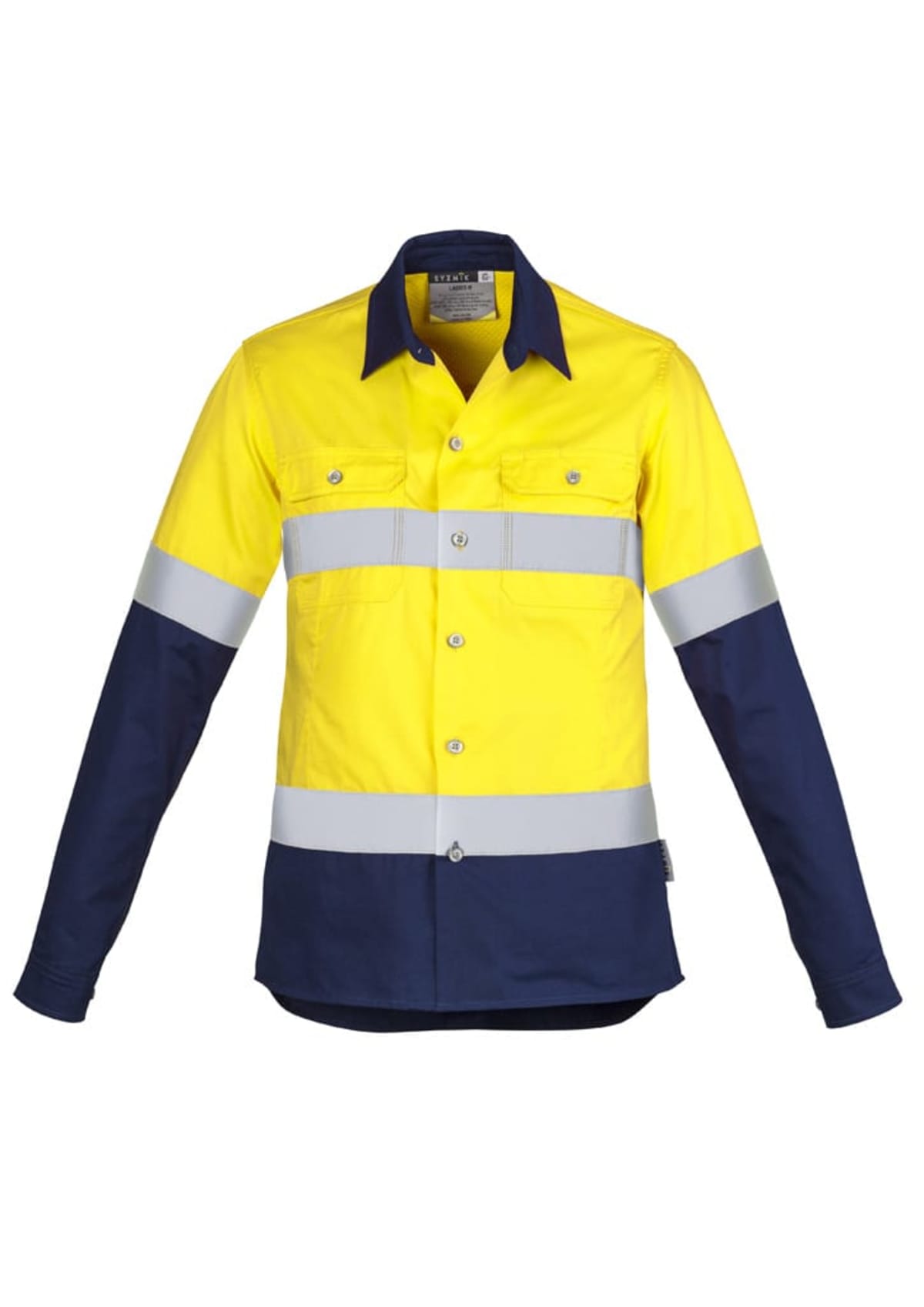 Womens Industrial Long Sleeve Shirt - Hoop Taped