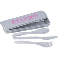 Bamboo Fibre Cutlery Set