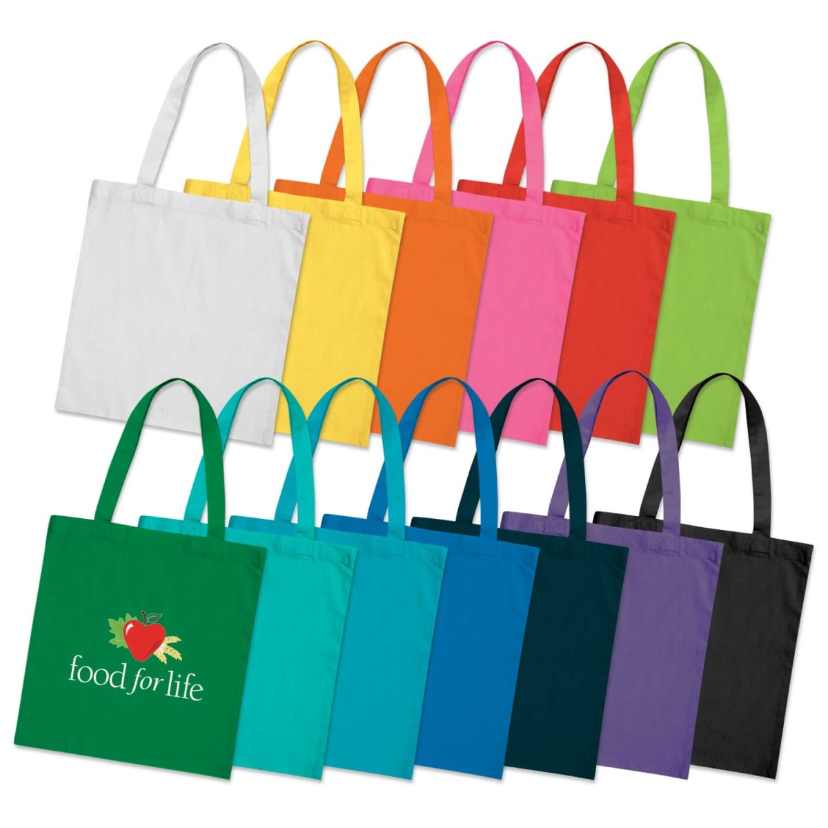 Sonnet Cotton Tote Bag - Colours