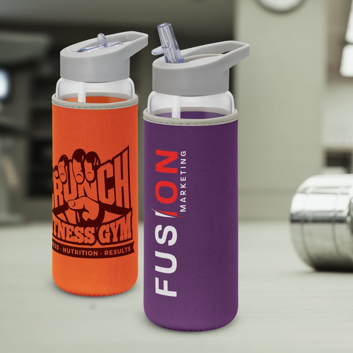 Elixir Glass Bottle - Neoprene Sleeve