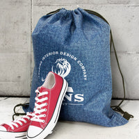 Tampa Heather Drawstring Backpack