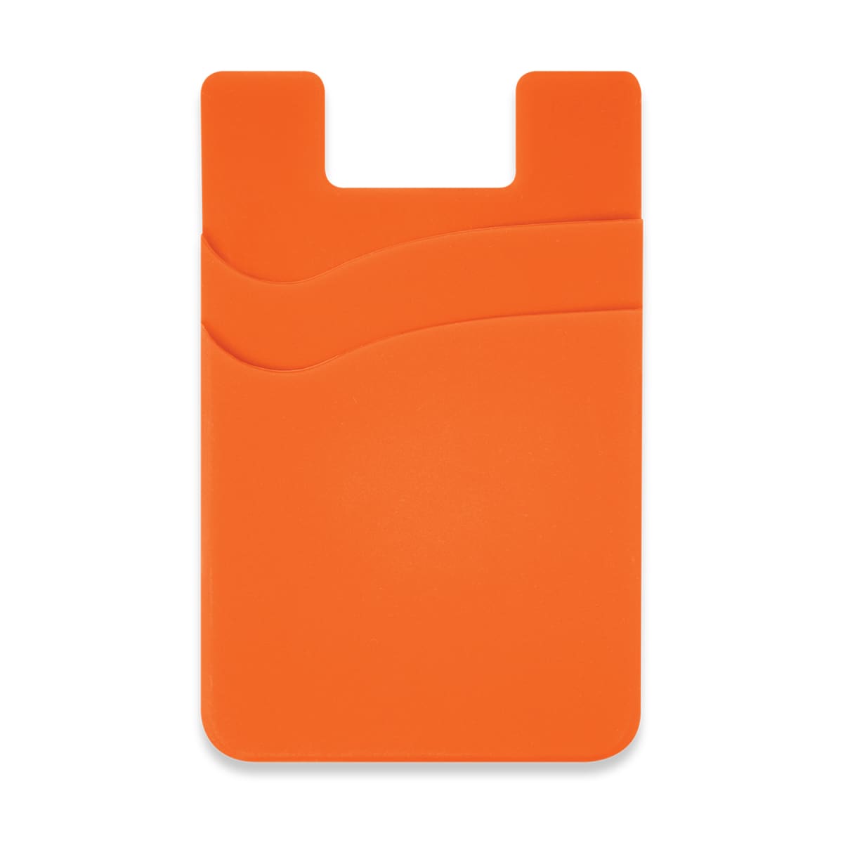 Dual Silicone Phone Wallet - Full Colour