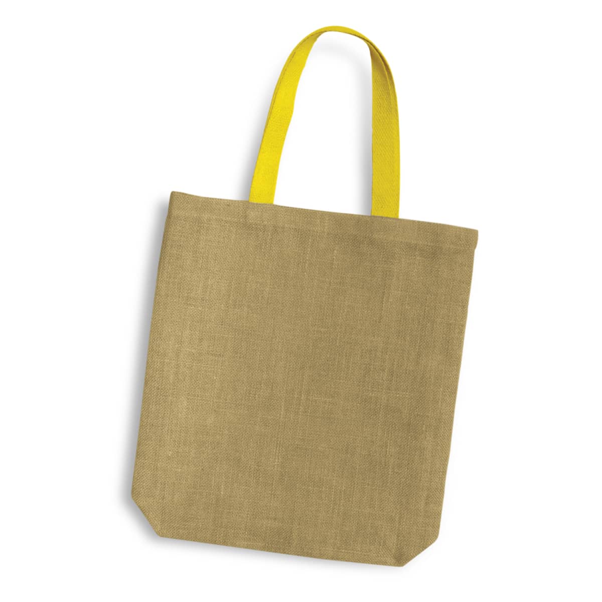 Thera Jute Tote Bag - Coloured Handles