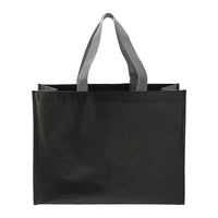 RPET Laminated Matte Non-Woven Shopper Tote