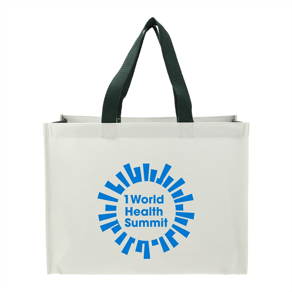 RPET Laminated Matte Non-Woven Shopper Tote