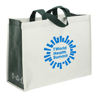 RPET Laminated Matte Non-Woven Shopper Tote