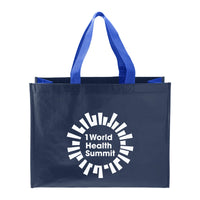 RPET Laminated Matte Non-Woven Shopper Tote