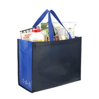 RPET Laminated Matte Non-Woven Shopper Tote