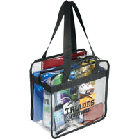 Game Day Clear Zippered Safety Tote 15L